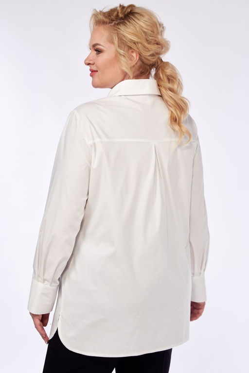 Рубашка Элль стиль 2243а молоко  фото 3