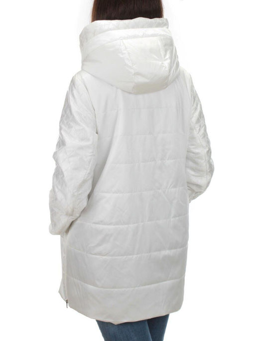 BM-81 WHITE Куртка демисезонная женская (100 гр. синтепон) - Fashion фото 4