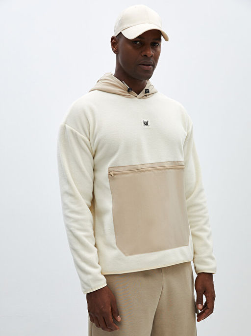 Uzun Kollu Polar Erkek Hoodie