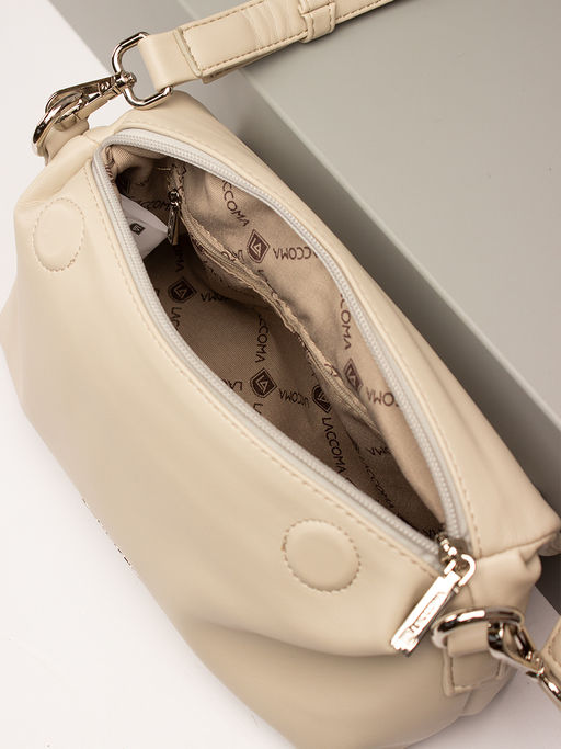 LACCOMA сумка Королина-Л815-льняной эко кожа хлопок