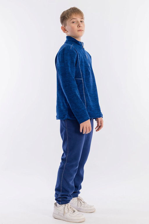 Костюм толстовка и брюки М22134а Синий - Елена фото 2