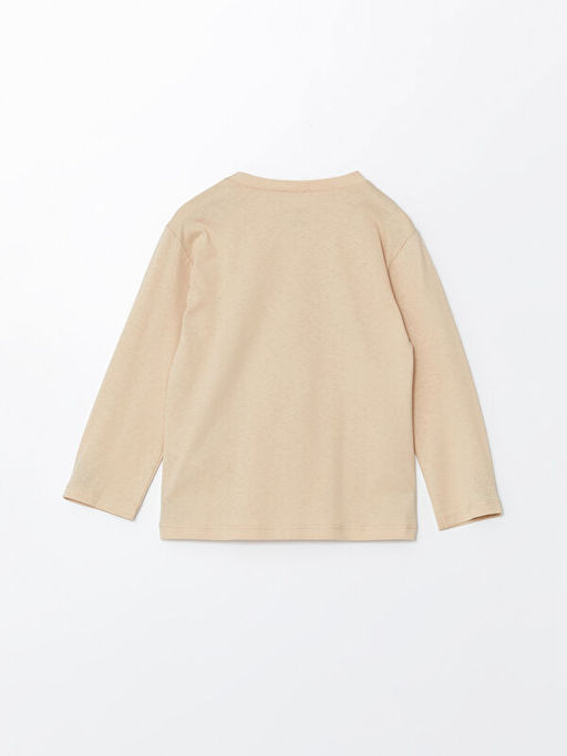 Bal?k?? Yaka Uzun Kollu Erkek Bebek Ti??rt - Waikiki фото 3