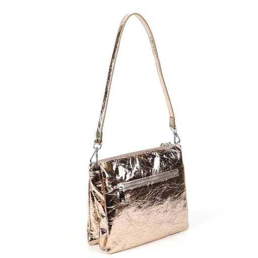 Женская кожаная сумка через плечо с тремя отделениями 0101-20 - Cidirro фото 4