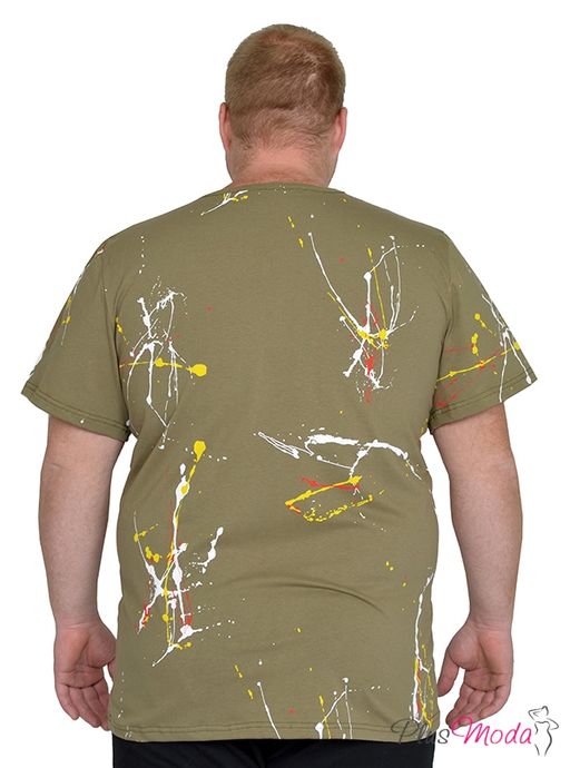 ФУТБОЛКА МОДЕЛЬ №1347 РАЗМЕРЫ 44-84 - Plus moda фото 2