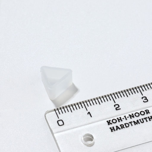 Цена за 25 шт. Молд силиконовый для изготовления серег «Треугольники», пара