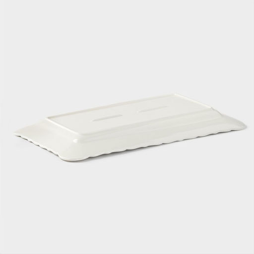 Блюдо сервировочное «Сьюзен», 30×17 см, керамика, цвет белый