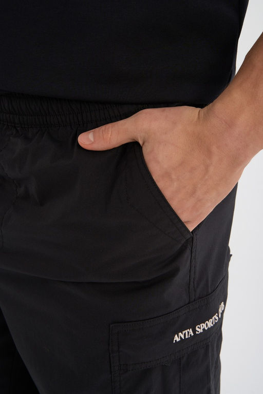 Брюки карго текстильные Черный ANTA SPORTS CLUB Woven Casual Pants фото 8