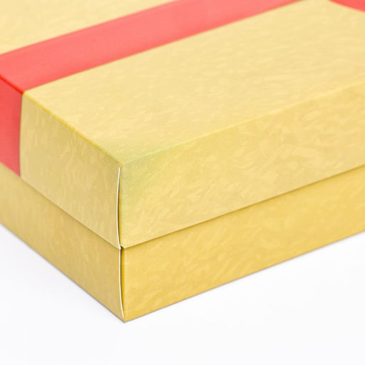 Подарочная коробка сборная Красный бант 21 х 15 х 5,7 - UPAK LAND фото 4