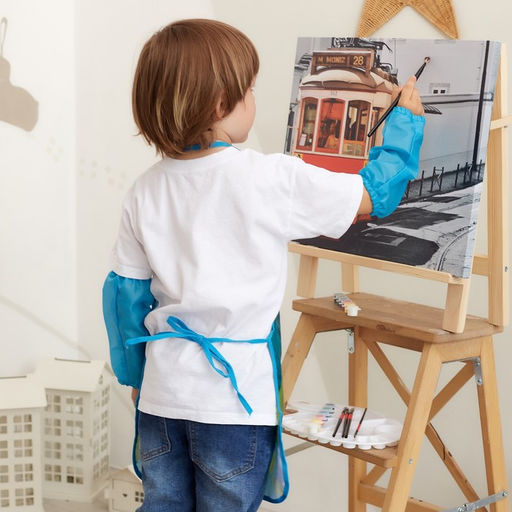 Фартук с нарукавниками детский Этель Джунгли, 49 х 39 см  фото 4