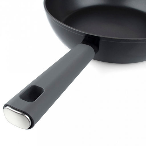 Сковорода с антипригарным покрытием д26см Accent h7см, s2мм, дно д18,7см, s3,3мм, глубокая, кованный алюминий, бакелитовая ручка, TalleR (Китай) Подходит для всех видов плит, включая индукционную. - Домашняя мода фото 4