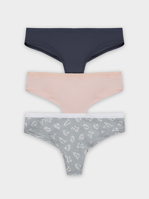 Трусы бразилиана женские в наборе, 3 шт - Mark formelle фото 9