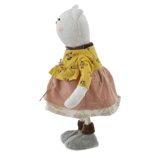 Игрушка набивная "Кот/Кошка", L16 W10 H33 см, 2в.