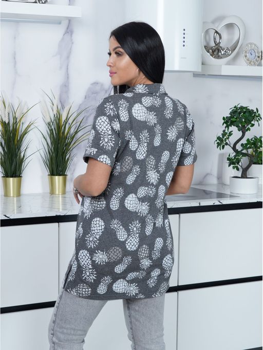 Жаклин туника женская (антрацит) - Lovetex фото 3