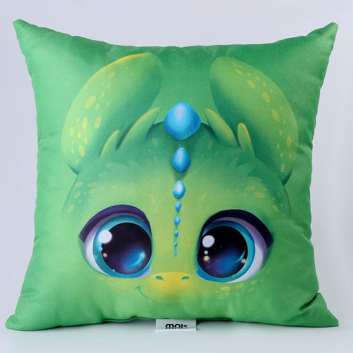 Подушка квадратная Дракоша, зелёный - Mni mnu фото 3