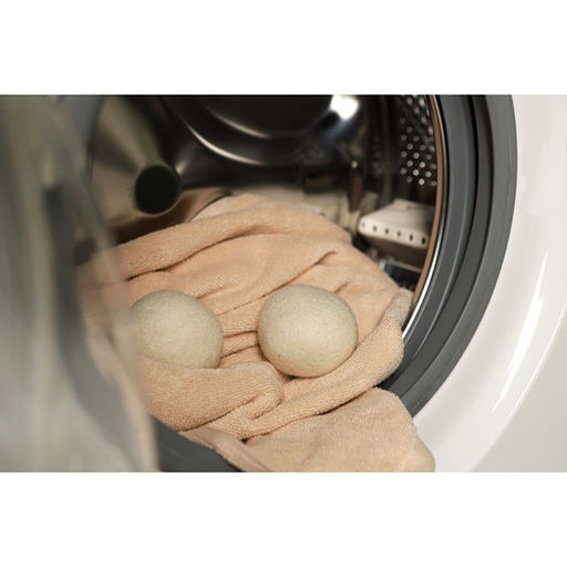 Шарики для стирки и сушки белья, набор 6 шт., натуральная шерсть