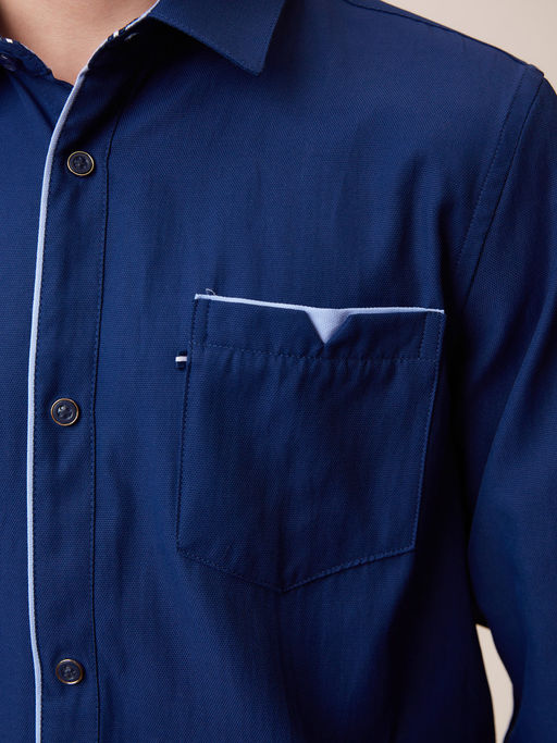 Рубашка темно синий NB62 - Nota bene фото 6