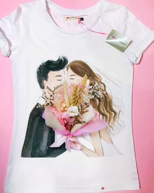 Эксклюзивная футболка Yana Pletneva упаковка плотный Zip пакет!