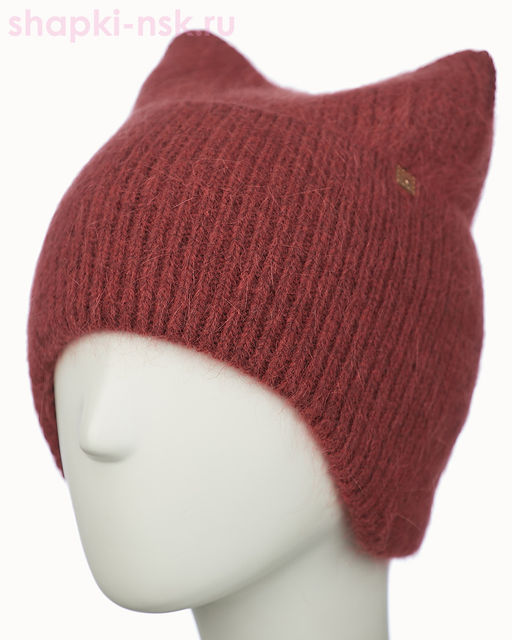 40024 1A KHW Малунг Шапка с ушками женская (56-58)