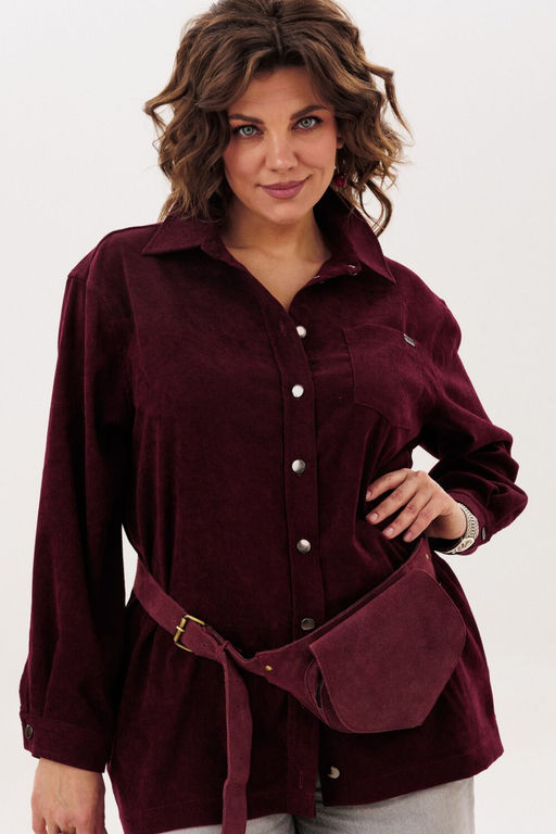 Рубашка ANELLI 1819 вишня