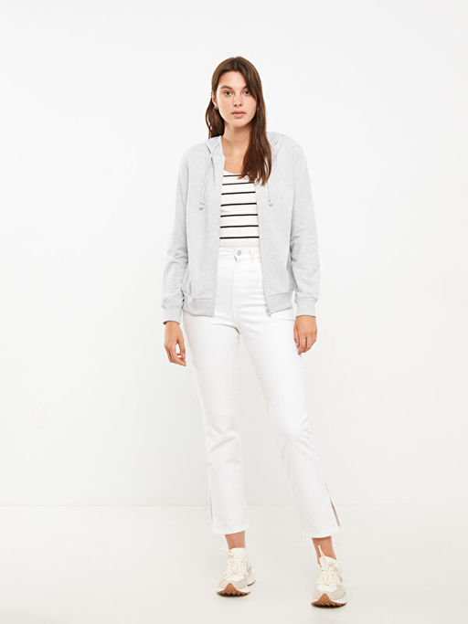 Kap??onlu D?z Uzun Kollu Kad?n Spor H?rka