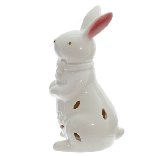 Фигурка декоративная "Заяц" (подсветка, 3xLR44 н/п), L, L7 W8 H15 см