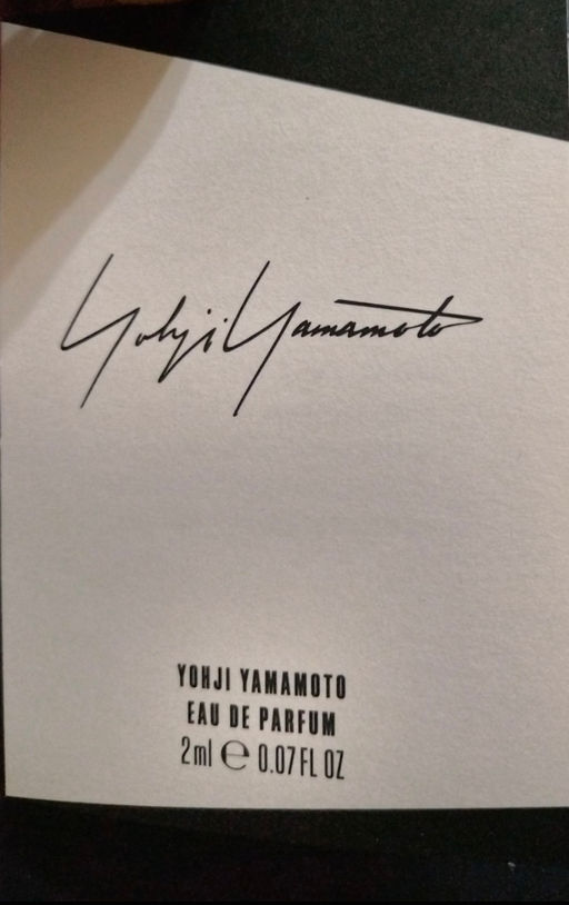 YOHJI YAMAMOTO lady vial 2ml edp