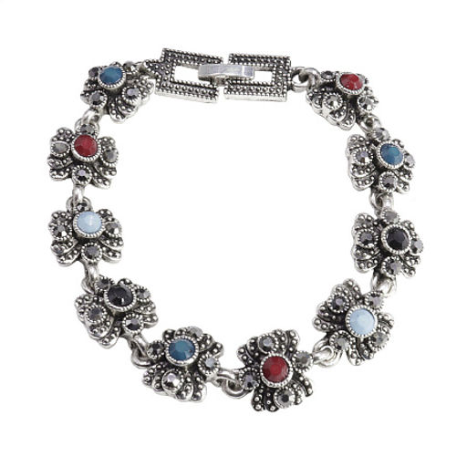 Браслет Сакура металл и камни привлекает эергии любви и счастья