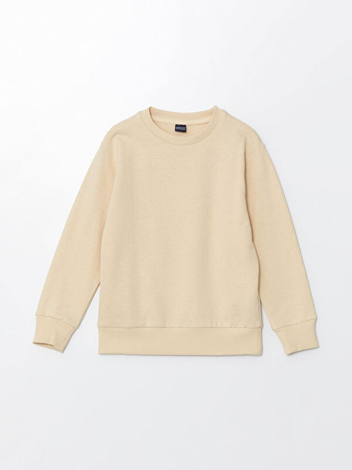 Bisiklet Yaka Erkek ?ocuk Sweatshirt