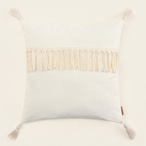Наволочка декоративная с кисточками SL Home, 45×45 см, хлопок 100%
