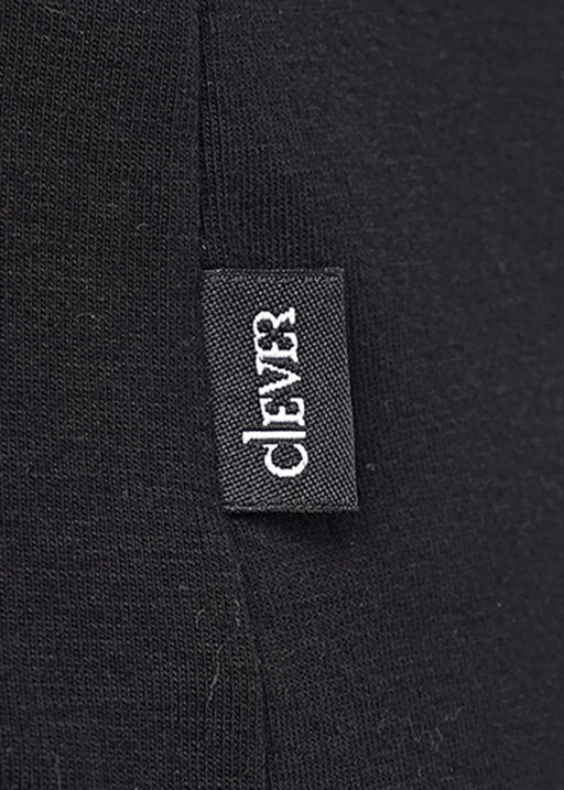 CLE LM010-1бк Майка жен. ЧБ база чёрный - Clever wear фото 4