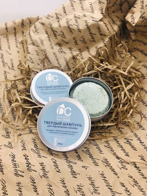 Твердый шампунь (для объема), 60гр - Dolphin coco фото 2