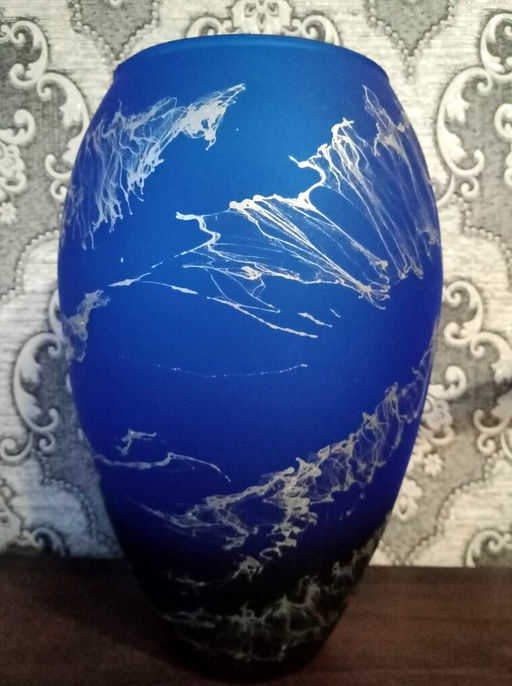 Ваза Ст 24см Клавдия Паутинка-3 большая 2701522112 (286612) /DANIKS/  фото 8