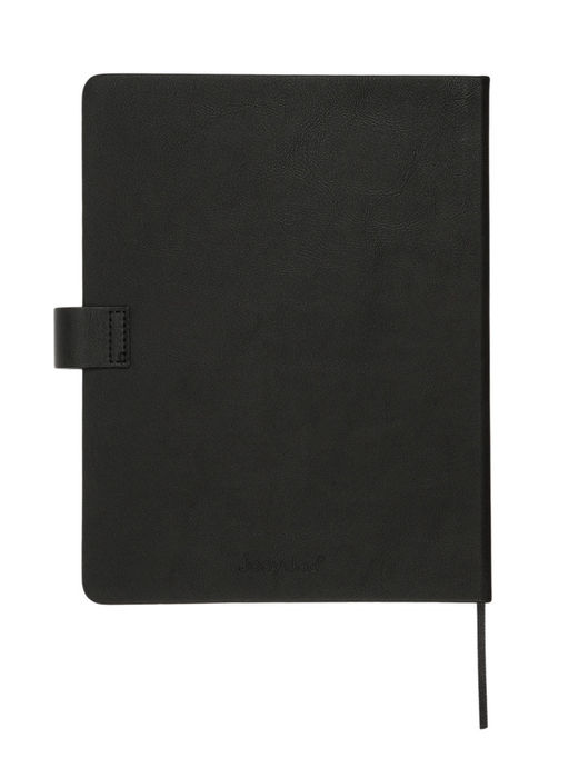 Дневник школьный 1-11 класс, лассе, обложка искуственная кожа черная с хлястиком, с ручкой   1096906