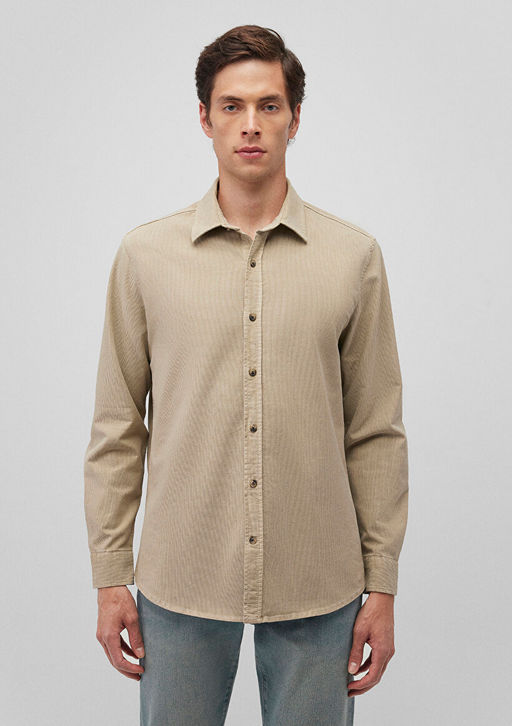 Bej Gomlek - Mavi фото 3