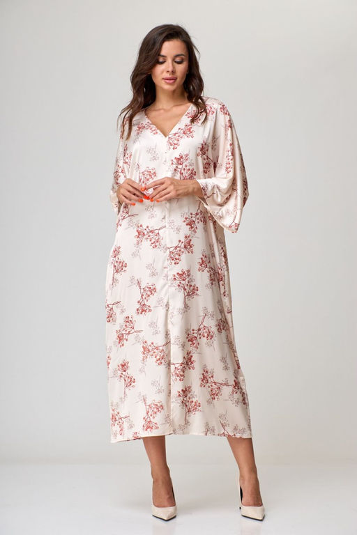 Платье ANELLI 1153 рябина