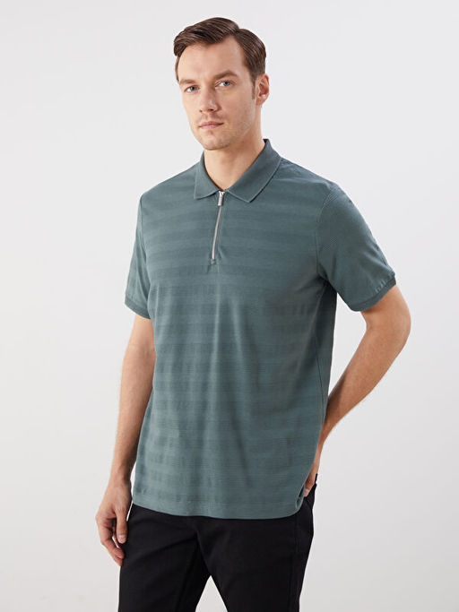 Polo Yaka ?izgili Erkek Ti??rt