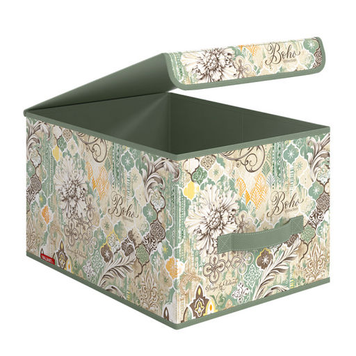 Короб стеллажный с крышкой, большой, 30*40*25 см Valiant  фото 70