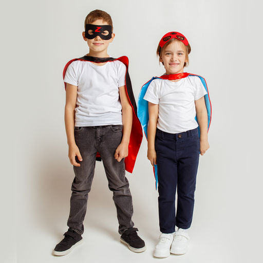 Карнавальный набор Загадочный мститель: плащ и маска - Волшебная маска фото 4