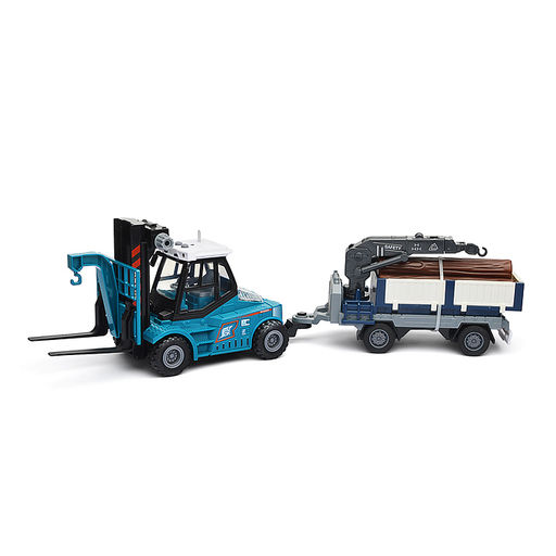 Машина "Вилочный погрузчик" (свет, звук) в коробке