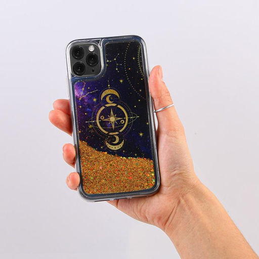 Чехол для телефона iPhone 11 PRO с блёстками внутри Stars, 7.14 14.4 см - Like me фото 3