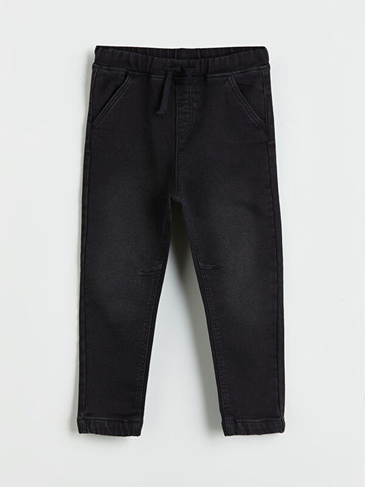 Basic Erkek ?ocuk Polar Astarl? Jean Pantolon