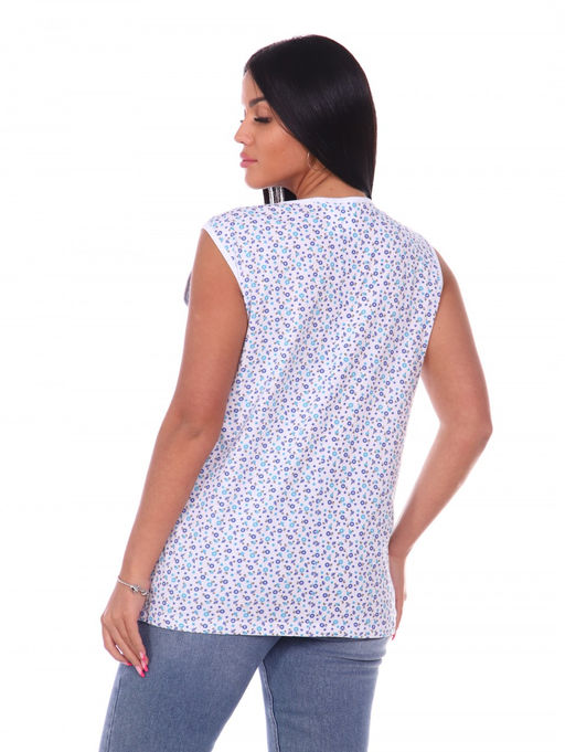 Майка б/з (Голубой) - Итос-плюс фото 3