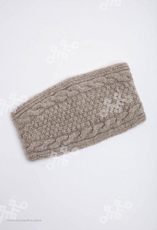Повязка из 100% монгольской шерсти (арт. 05200) - Тод оймс ххк фото 2