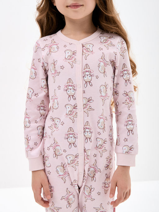 Комбинезон для сна для девочки с принтом - Kogankids фото 14