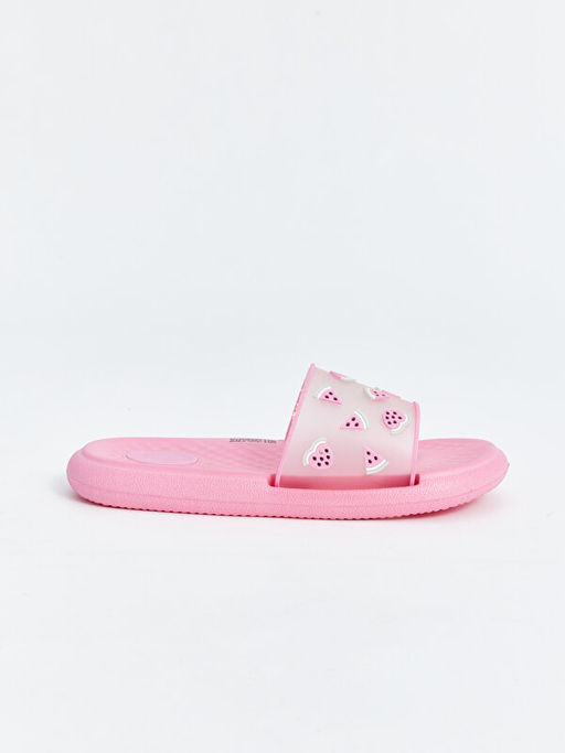 Tek Bantl? Bask?l? K?z ?ocuk Terlik - Waikiki фото 2