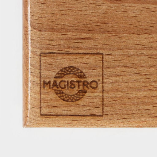 Доска разделочная Magistro, 50×22×3 см, дерево цельный массив бука