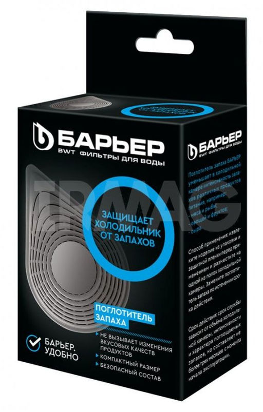 Поглотитель запаха для холодильника, Барьер  фото 2