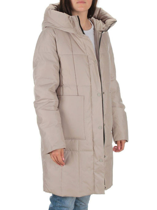 22342 BEIGE Куртка зимняя женская (150 гр. холлофайбера) - Fashion фото 8