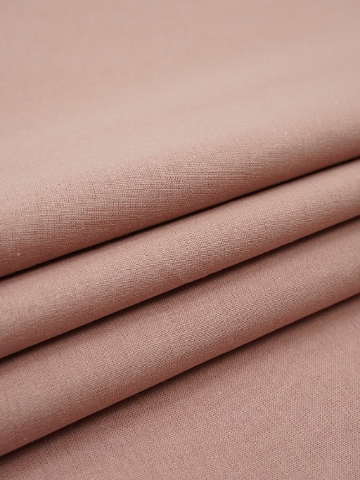 Вареный (стираный) хлопок цв.Т.лососево-бежевый, ш.2.5м, хлопок-100%, 105гр/м.кв - Купава фото 3