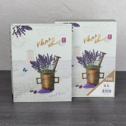 Фотоальбом 200 фото 10х15 Лаванда прованс / 6255-20 /уп 36 / - Галеонтрейд фото 2